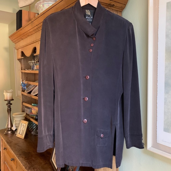 Vintage Silk Jacket - Picture 4 of 7